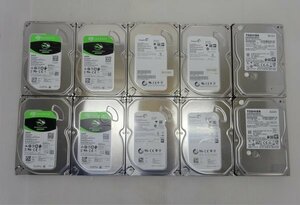 【10枚セット】 HDD 500GB 3.5インチ 動作未確認 2