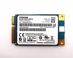 mSATA SSD 256GB TOSHIBA 1枚