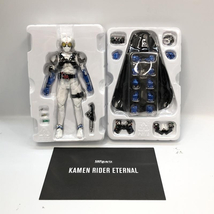 【中古】バンダイ S.H.Figuarts 真骨彫製法 仮面ライダーエターナル 開封品 劇場版 仮面ライダーW FOREVER AtoZ/運命のガイアメモリ_画像3