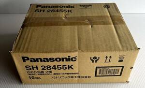 未使用品★Panasonic SH 28455K けむり当番2種 電池式・移報接点なし 警報音・音声報機能付 10人コ入 火災報知器 