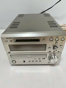 現状品★レトロ★DENON D-MS777DV MD CD システムコンポ ジャンク扱い