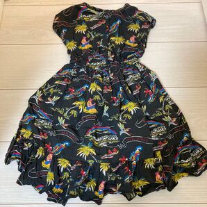 RADCHAP ノースリーブワンピース Hawaii柄 90