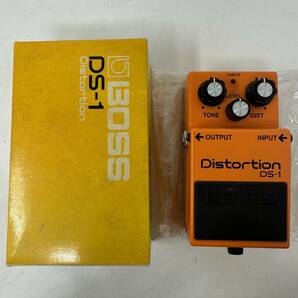 美品 動作品 BOSS ボス Distortion ディストーション DS-1 日本製 1982年 エフェクター 箱付の画像1