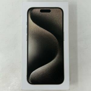 新品 未開封 SIMフリー iPhone 15 Pro 256GB MTUF3J/A Natural Titanium ナチュラルチタニウム Apple アップル