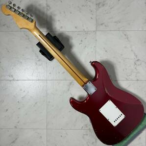 Fullertone Guitars STROKE 57 Rusted Candy Apple Red アーム付の画像7