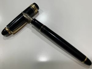 1円〜 PILOT CUSTOM 743 パイロット カスタム 万年筆 ペン先 14K 585 刻印有り 14金 キャップ上部修理跡有 筆記未確認 ジャンク品扱