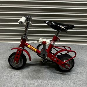 T.U TSUNODA まめサイクル MITSUBISHI ELECTRIC レトロ 極小自転車 昭和レトロ インテリア 看板の画像2