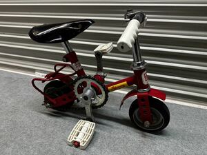 T.U TSUNODA まめサイクル　MITSUBISHI ELECTRIC レトロ　極小自転車　昭和レトロ　インテリア 看板