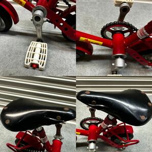T.U TSUNODA まめサイクル MITSUBISHI ELECTRIC レトロ 極小自転車 昭和レトロ インテリア 看板の画像10