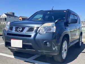 ◎Vehicle inspection満タン　4WD 　X-Trail　DNT31　ディーゼルturbo　 スチールブルー　インテリキー　キセノンヘッドLight　ETC　Bluetooth