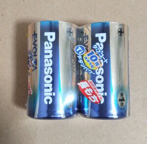 Panasonic パナソニック アルカリ乾電池 単1形 2個 新品未使用
