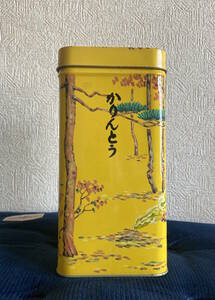 ブリキ缶　　かりんとう　　新宿「中村屋」