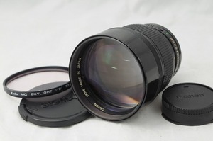 ★光学美品★Canon New FD 135mm F2 単焦点 中望遠 大口径レンズ キヤノン FDマウント 人気の単焦点レンズ/#2922