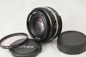 ★極上美品★ニコン Nikon Ai-s AIS 50mm F1.8 パンケーキレンズ 単焦点 Fマウント/#2934