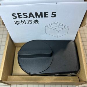 【美品】セサミ5 sesame5 セサミスマートロック ブラック