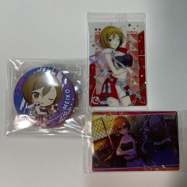 プロセカ MEIKO 缶バッジ&カード セット