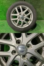 函館発☆最落なし!【共豊☆14インチセット】KYOHO☆OR CRICKET 14×4.5 PCD100 4穴 OFF45 DAYTON 155/65R14 2021年製 夏タイヤ_画像2