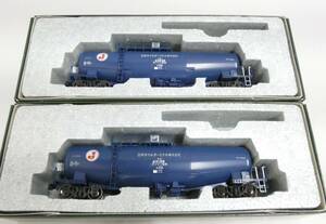 【鉄道模型】HOゲージ　KATO　1-816　貨車　タンク車　タキ43000　ブルー　2点セット　【中古】J4　S896