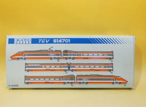 【鉄道模型】Nゲージ　KATO　S14701　TGV　6両セット　フランス国鉄　海外車両　難あり【中古】J4　S799