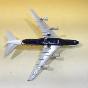 【中古】航空機 フェニックス 1/400 ボーイング BOEING 747-400 BOWONRANGSI HS-TGO THAI タイ空港【模型】J4 S710の画像5