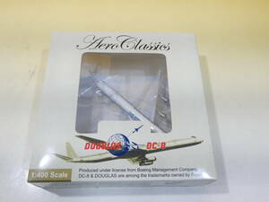 【中古】航空機　1/400　Aero Classics　DOUGLAS DC-8-63　SAS　LN-MOI　THAI INTERNATIONAL　タイ　【模型】J4 S751