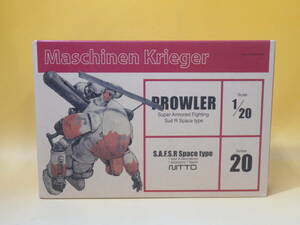 【ジャンク扱い】NITTO　1/20　PROWLER　S.A.F.S.R Space type　Maschinen Krieger マシーネンクリーガー　未組立【プラモデル】J2 A728