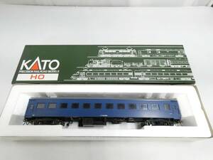 【鉄道模型】HOゲージ　KATO　1-511　オハ35系旧一般客車　オハ35　ブルー　【中古】J4　S862