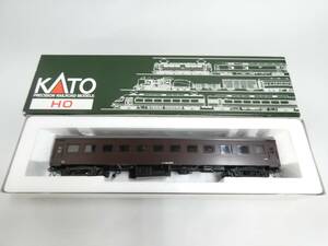 【鉄道模型】HOゲージ　KATO　1-512　オハ35系旧一般客車　オハ35　茶　【中古】J4　S861