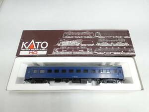 【鉄道模型】HOゲージ　KATO　1-513　オハ35系旧一般客車　オハフ33　ブルー　【中古】J4　S865