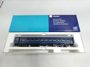 【鉄道模型】HOゲージ　Tomix　563　国鉄客車　ナハ10（11）形　青色　【中古】J5　S995