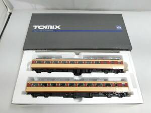 【鉄道模型】HOゲージ　Tomix　030　国鉄　485系特急電車　増結セット（T]）　室内照明ユニット設置あり　【中古】J5　S1002