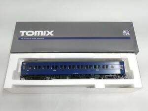 【鉄道模型】HOゲージ　Tomix　570　国鉄客車　スハネ30形　青色　【中古】J5　S1010