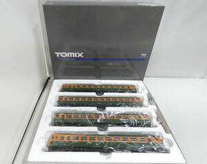 【鉄道模型】HOゲージ　Tomix　059　国鉄　153系急行電車（非冷房・低運転台）　基本　4両セット　【中古】J5　S1005