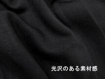 春 パジェロ 胸ロゴプリント/ライン配色スウェット上下・黒 L_画像9