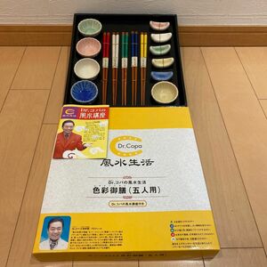 【未使用・新品】Dr.コパの風水生活色彩御膳 5人用セット