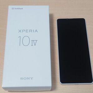 Xperia 10 iv ソフトバンク ホワイト SIMロック解除済み