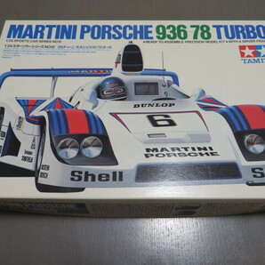  タミヤ MARTINI PORSCHE 936 78 TURBO 1/24の画像1