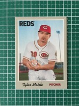 即決のみ！★TOPPS MLB 2019 HERITAGE BASEBALL #73 TYLER MAHLE【CINCINNATI REDS】ベースカード 19★同梱発送可能！_画像1