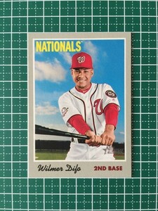 即決のみ！★TOPPS MLB 2019 HERITAGE BASEBALL #84 WILMER DIFO【WASHINGTON NATIONALS】ベースカード 19★同梱発送可能！