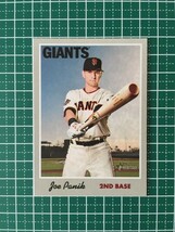 即決のみ！★TOPPS MLB 2019 HERITAGE BASEBALL #107 JOE PANIK【SAN FRANCISCO GIANTS】ベースカード 19★同梱発送可能！_画像1