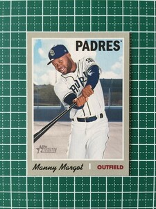 即決のみ！★TOPPS MLB 2019 HERITAGE BASEBALL #179 MANNY MARGOT【SAN DIEGO PADRES】ベースカード 19★同梱発送可能！