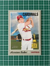 即決のみ！★TOPPS MLB 2019 HERITAGE BASEBALL #282 HARRISON BADER【ST. LOUIS CARDINALS】ベースカード 19★同梱発送可能！_画像1