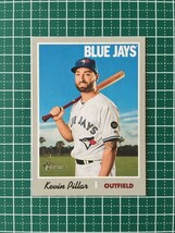 即決のみ！★TOPPS MLB 2019 HERITAGE BASEBALL #293 KEVIN PILLAR【TORONTO BLUE JAYS】ベースカード 19★同梱発送可能！_画像1