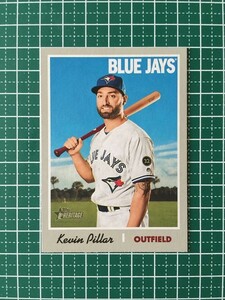 即決のみ！★TOPPS MLB 2019 HERITAGE BASEBALL #293 KEVIN PILLAR【TORONTO BLUE JAYS】ベースカード 19★同梱発送可能！