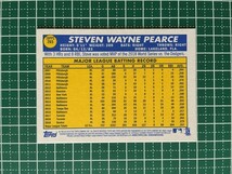 即決のみ！★TOPPS MLB 2019 HERITAGE BASEBALL #265 STEVE PEARCE【BOSTON RED SOX】ベースカード 19★同梱発送可能！_画像2