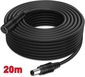 DC удлинение кабель 20M DC Jack DC штекер DC коннектор удлинение кабель Web камера DC кабель удлинение линия 