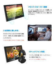 訳あり商品 在庫処分品-新品・未使用品 車載用モニター DVDプレイヤー 11.6インチ 大画面_画像6