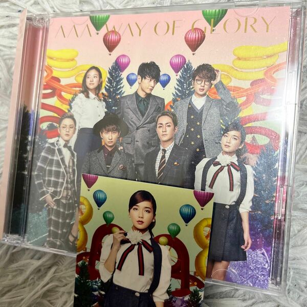 AAA CD+DVD/WAY OF GLORY 初回限定盤