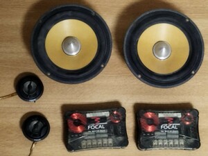 FOCAL K2 Power フォーカル　スピーカーセット　クロスオーバー　ネットワーク　ツイーター　ジャンク品　カースピーカー