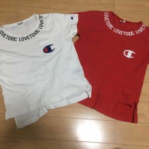 ラブトキ　LOVETOXIC champion コラボ　Tシャツセット